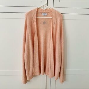 Old Navy Grab and Go Just Peachy Pink Knit Cardigan Size XXL Tall